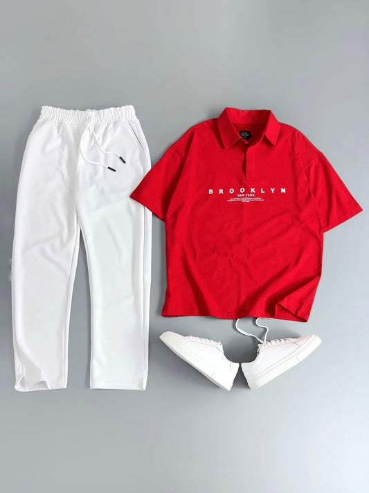 Brooklyn Polo Shirt & Pants Set