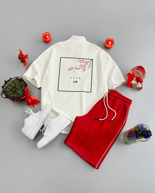 Paradise Zip-up & Short Set