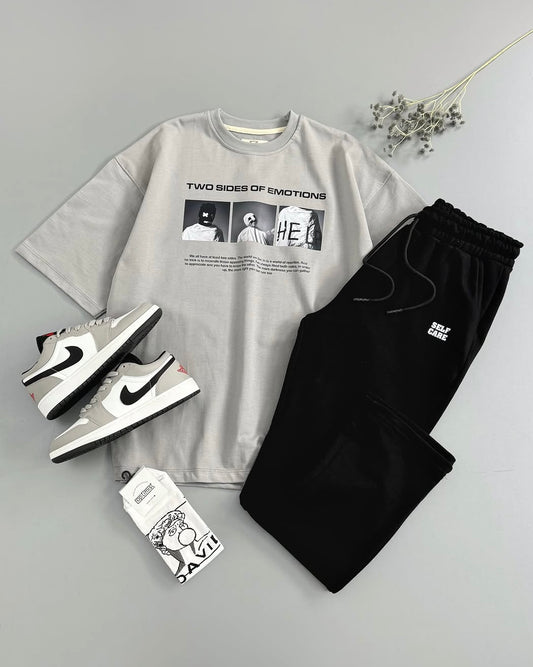 Emotion Sides T-shirt & Pant Set
