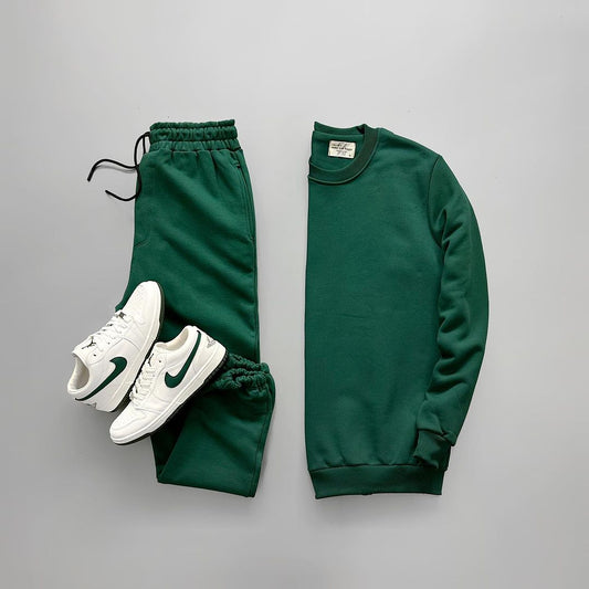 Sweatshirt & Pant Plain Set