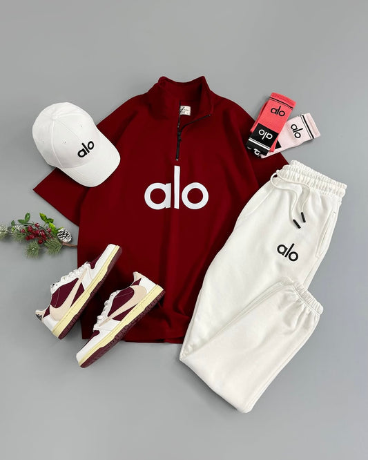 alo Zip-up & Pant Set