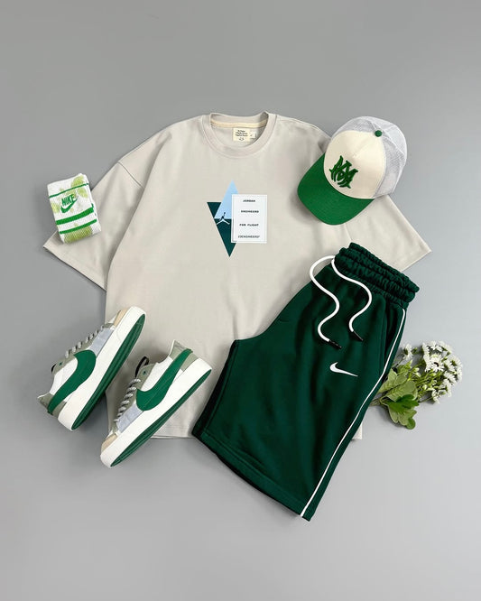 JRDN Engineerd T-shirt & Shorts Set