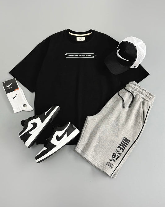 Nk Yoga T-shirt & Shorts Set