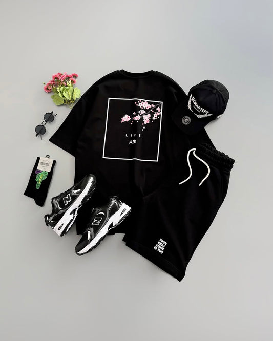 No Limit T-shirt & Shorts Set