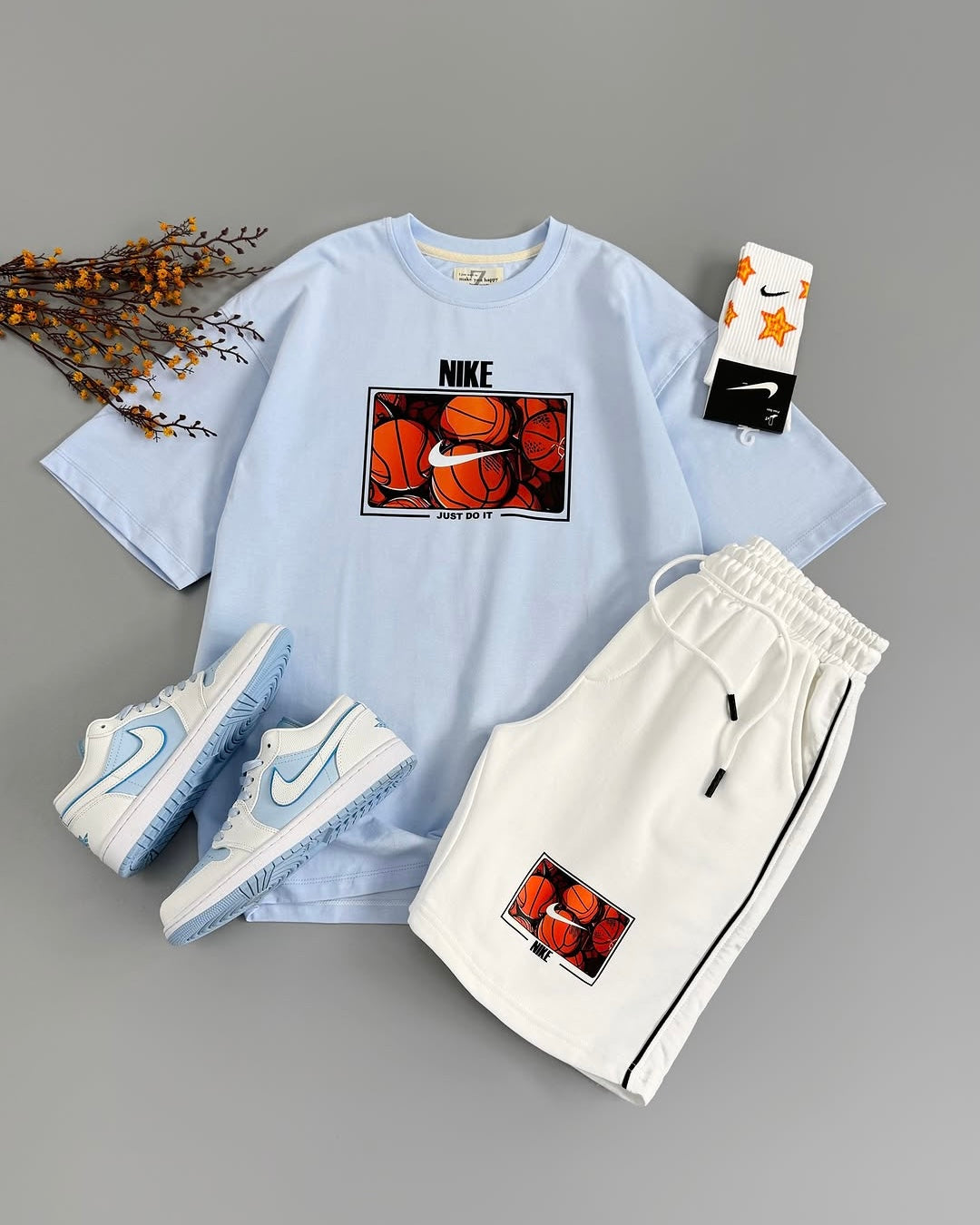 Nike Basketballer T-shirt & Short Set