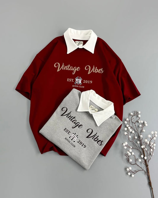 Vintage Vibes Polo-shirts